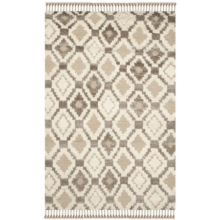 Safavieh 6 x 9 ft. Kenya Hand Knotted Medium Rectangle Area RugNatural KNY807A-6